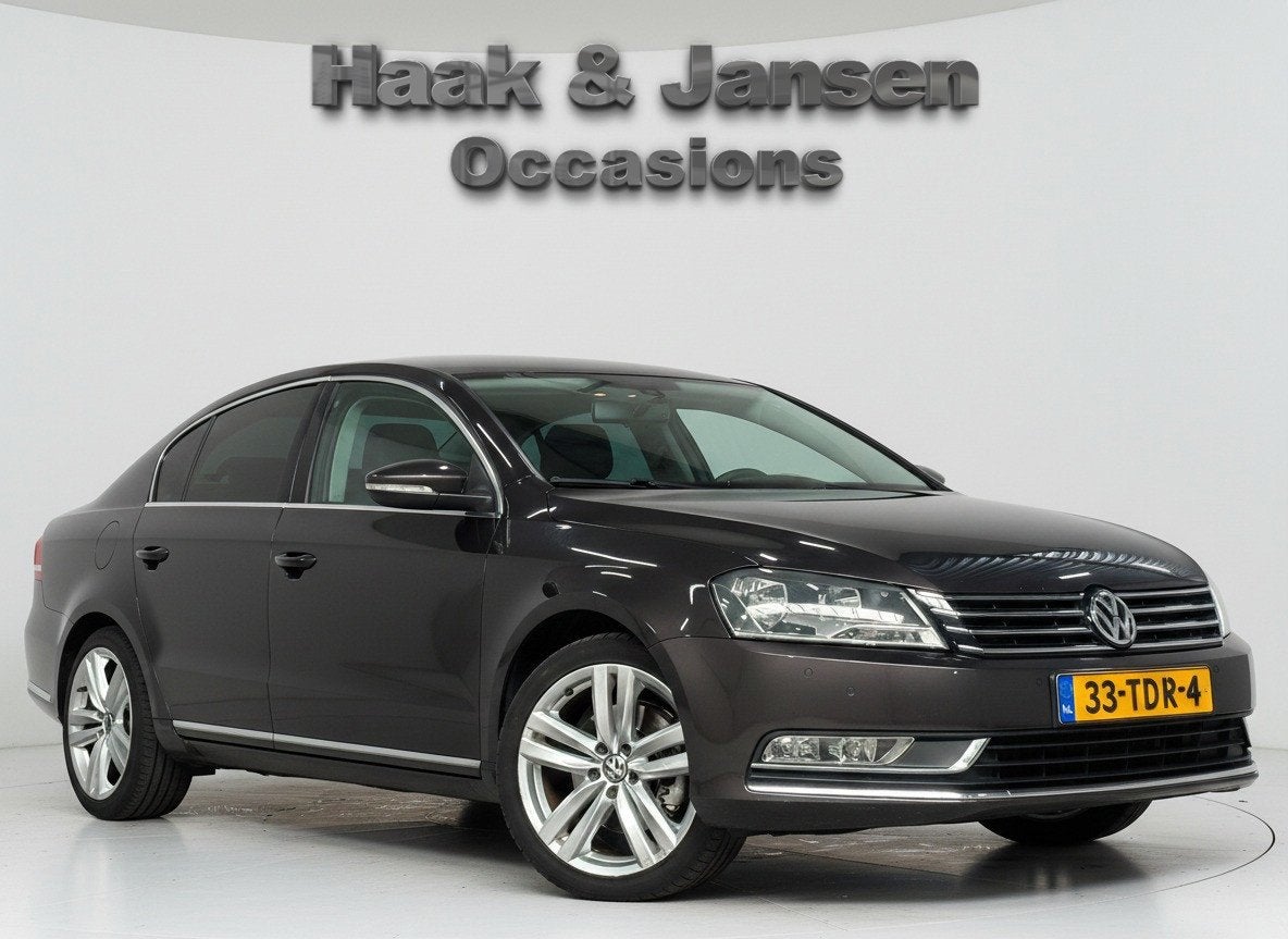 Volkswagen Passat 1.4 TSI Comfortline - Automaat - Infotainm, Auto's, Volkswagen, Euro 5, Gebruikt, 4 cilinders, Bruin