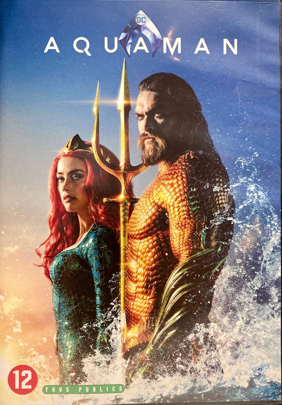 Aquaman DVD - Actie en Avontuur, Nederlands, Actie, Ophalen of Verzenden, Zo goed als nieuw