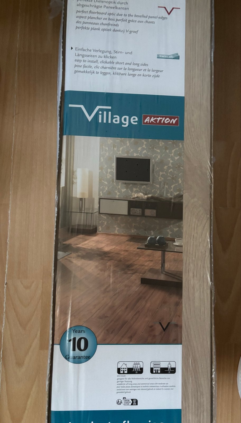 Nieuw Laminaat - 3 Pakken Village Aktion, Ophalen, 50 tot 150 cm, Nieuw, Minder dan 5 m²