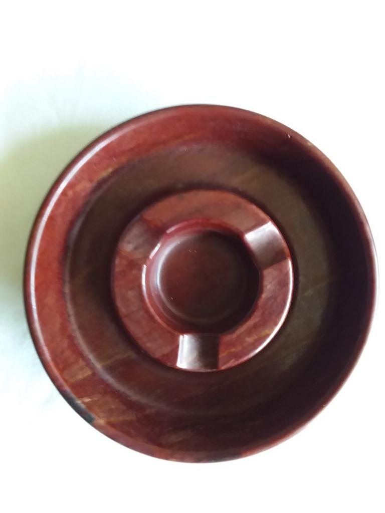 Vintage Asbak Gerling Sol-ohligs 14 cm jaar 1930, Ophalen of Verzenden, Gebruikt, Asbak