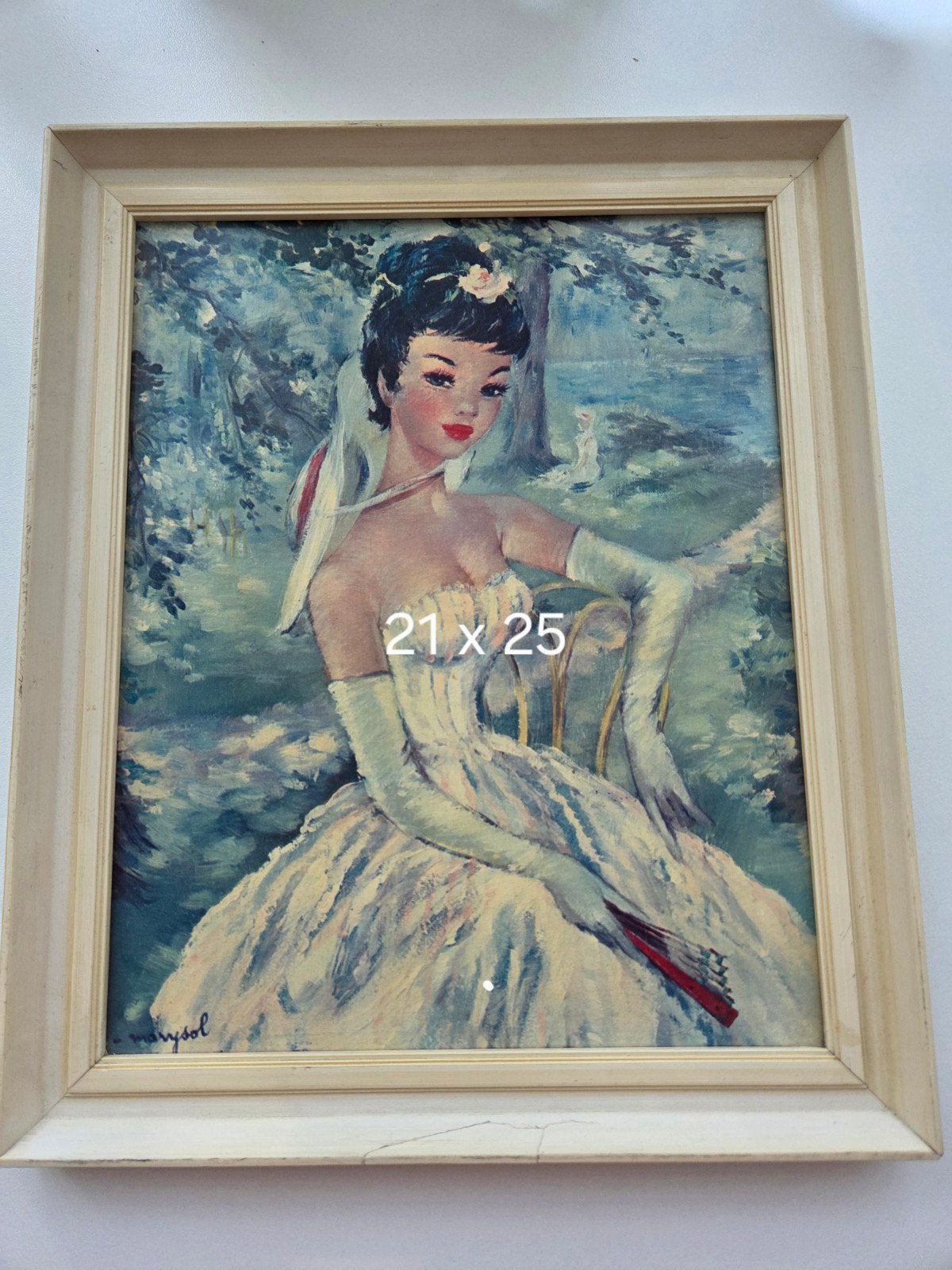 Oud schilderijtje, Antiek en Kunst, Ophalen of Verzenden