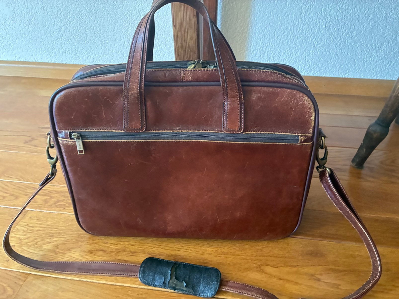 Leren tas, Motoren, Ophalen, Gebruikt