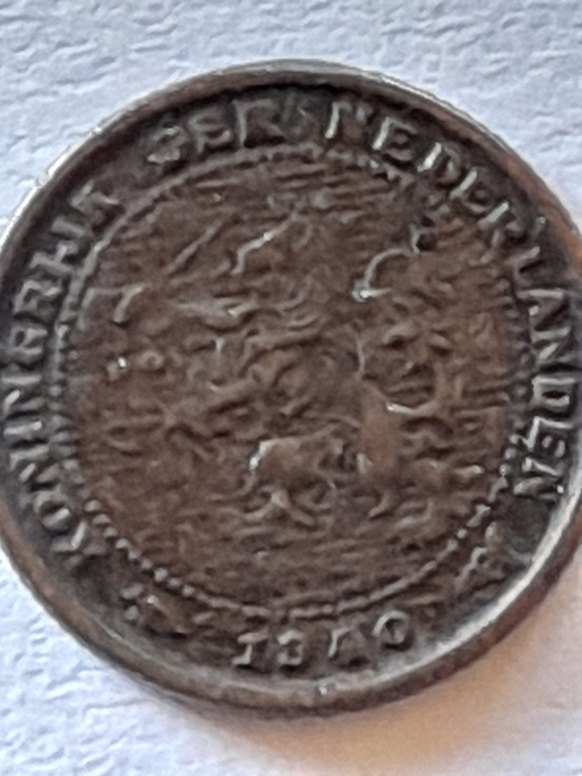 1/2 cent 1940, Ophalen of Verzenden, Koningin Wilhelmina