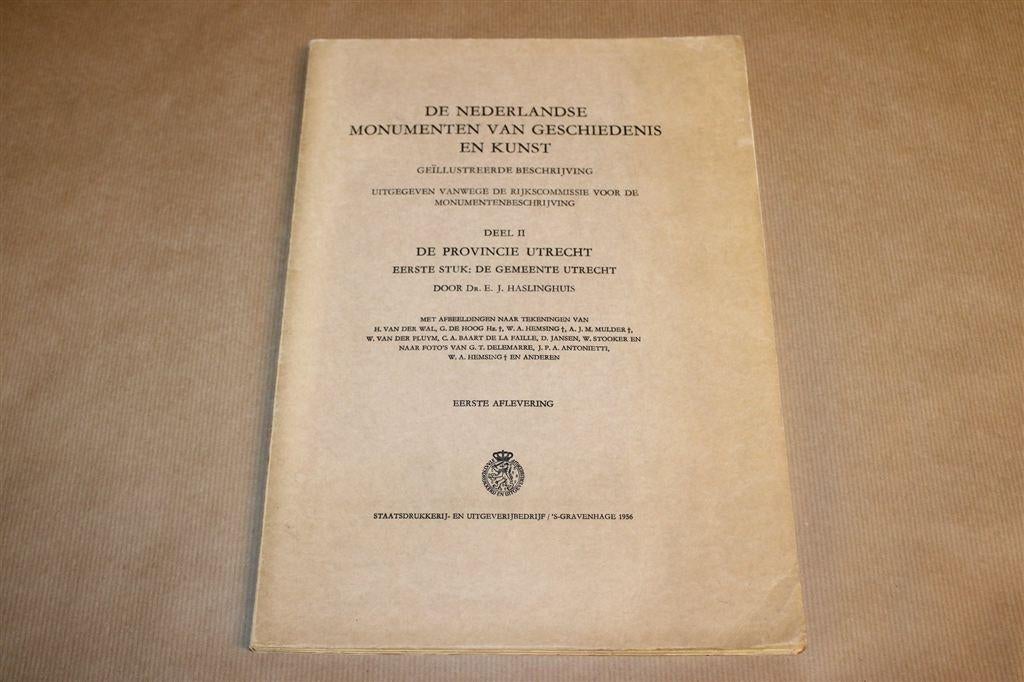 Monumenten van Geschiedenis en Kunst — Utrecht 1956, Ophalen of Verzenden, Gelezen