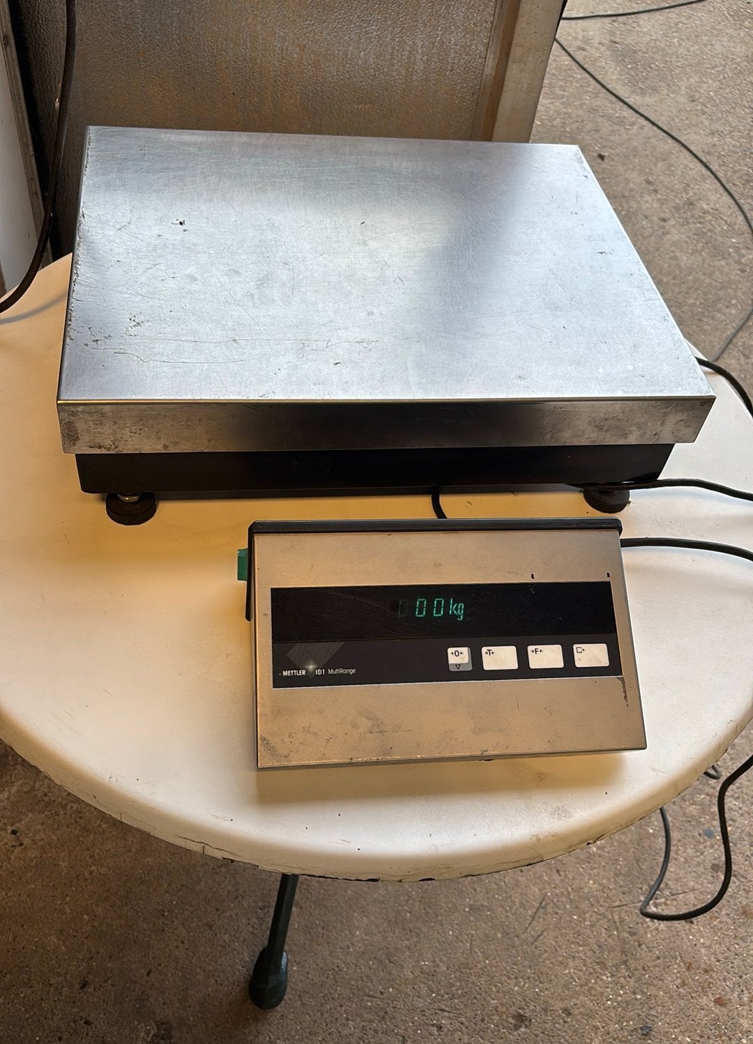 Proffesionele weegschaal mettler multirange, Ophalen, 50 tot 100 kg