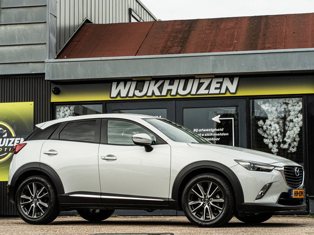 Mazda CX-3 1.5 SkyActiv-D 105 SkyLease GT met Leder ! Climat, Auto's, Mazda, Voorwielaandrijving, Euro 6, 4 cilinders, 125 €/maand