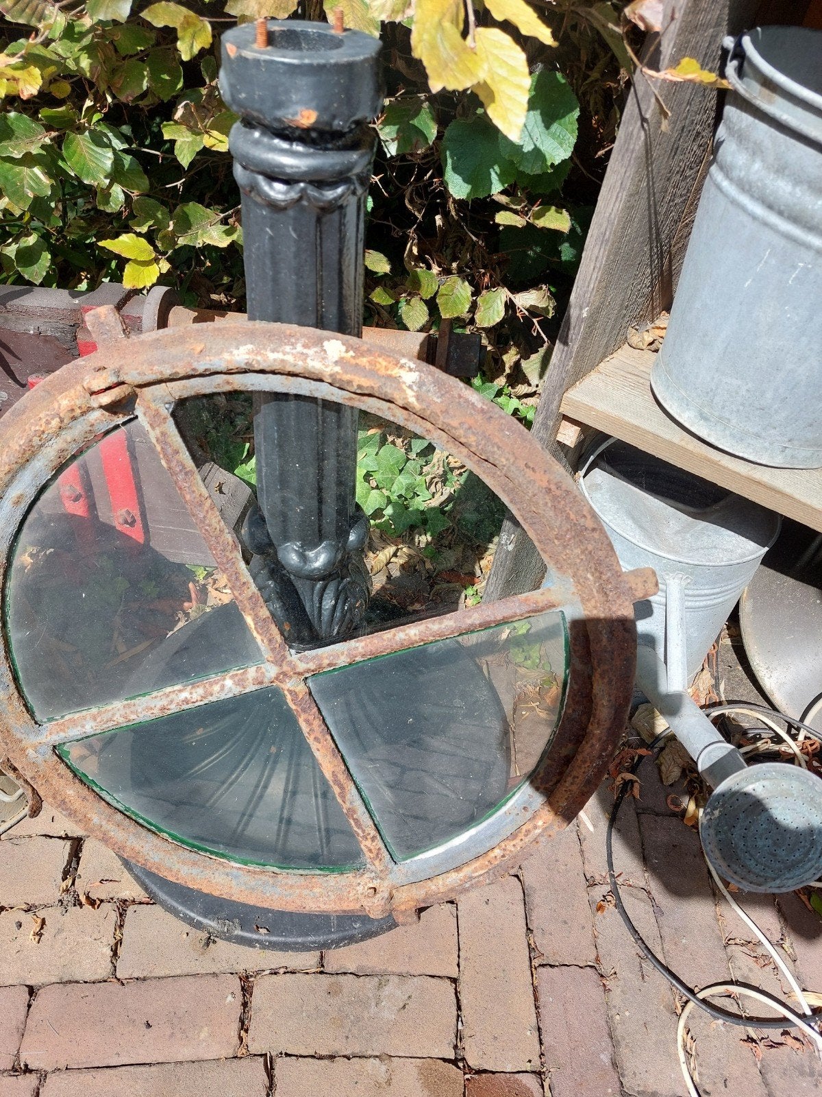 gietijzeren stalraam, Tuin en Terras, Ophalen, Gebruikt