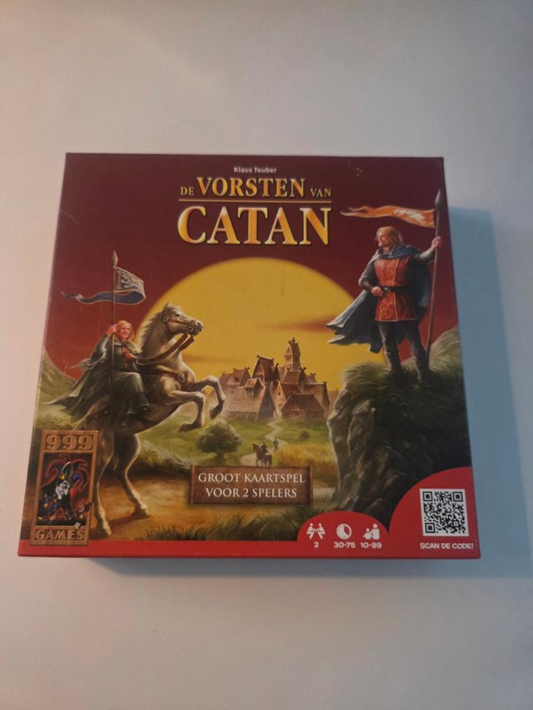 De Vorsten van Catan - Groot Kaartspel voor 2 Spelers, Hobby en Vrije tijd, Gezelschapsspellen | Kaartspellen, Een of twee spelers