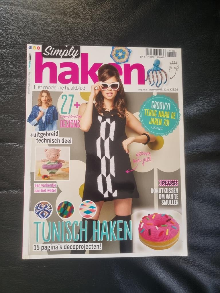 Simply Haken magazine - september 5/ 2016, Hobby en Vrije tijd, Breien en Haken, Verzenden