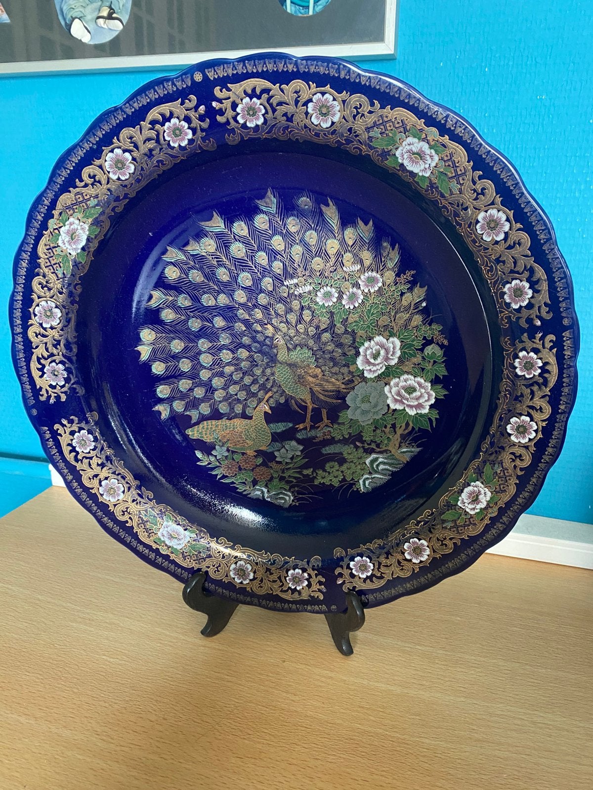 Vintage Taous bord pauwen marokko, Ophalen