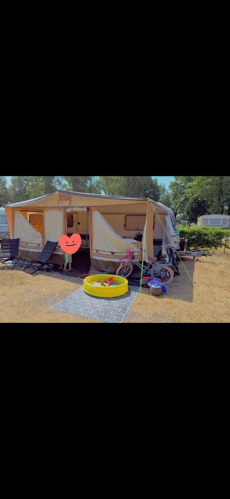 Nette Fendt Joker Caravan uit 1991, Caravans en Kamperen, Caravans, Treinzit, 750 - 1000 kg, Particulier, Fendt