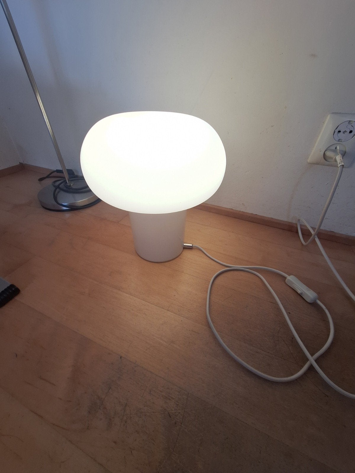 Dejsa B2028 Paddenstoellamp - Wit, Kunststof, Gebruikt, Overige merken, Paddenstoellamp