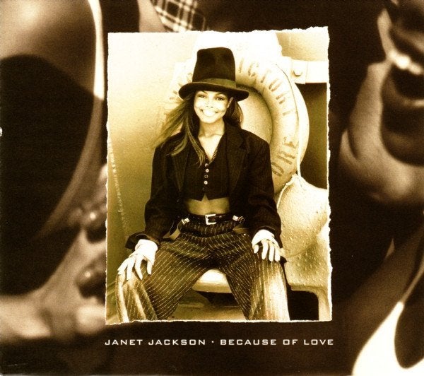 Janet Jackson – Because Of Love Single CD, Verzenden, Zo goed als nieuw, Pop