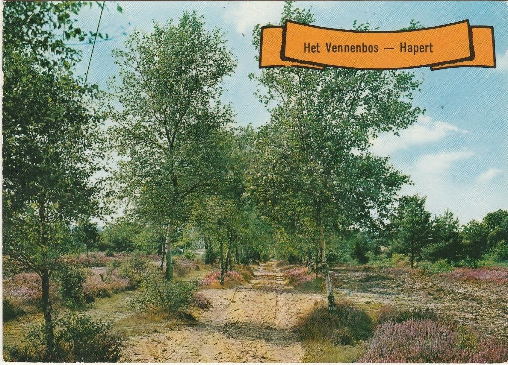 HAPERT Het Vennenbos, Verzenden, 1960 tot 1980, Gelopen, Noord-Brabant