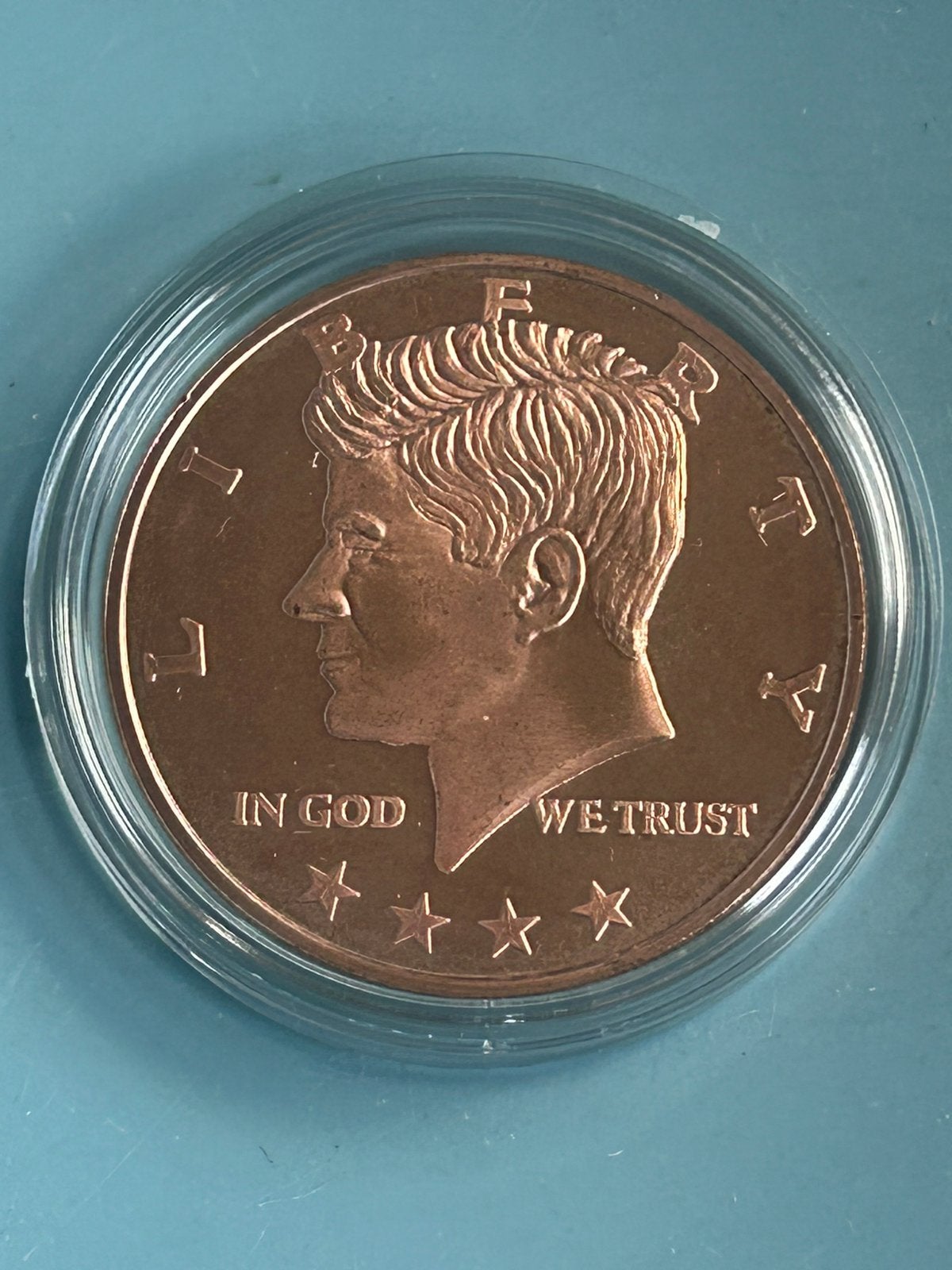 1 OZ koper. Liberty, Verzenden, Koper