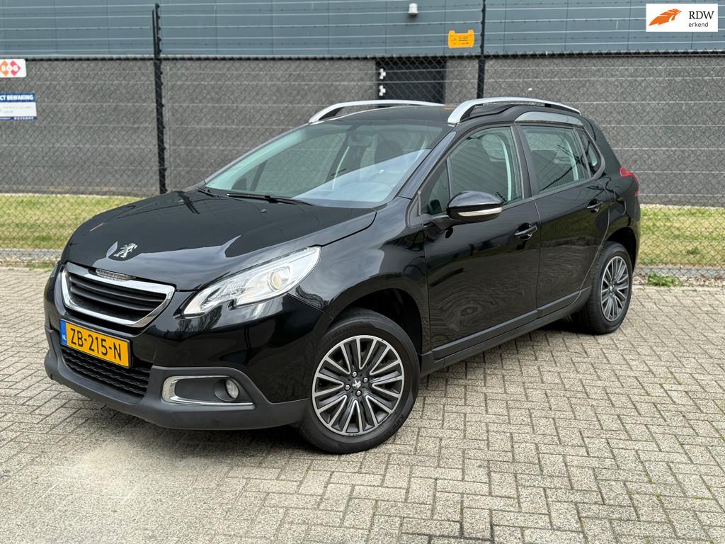 Peugeot 2008 1.2 PureTech |Urban Cross| |Navigatie| |Cruisec, Auto's, Euro 6, 1199 cc, 82 pk, Zwart