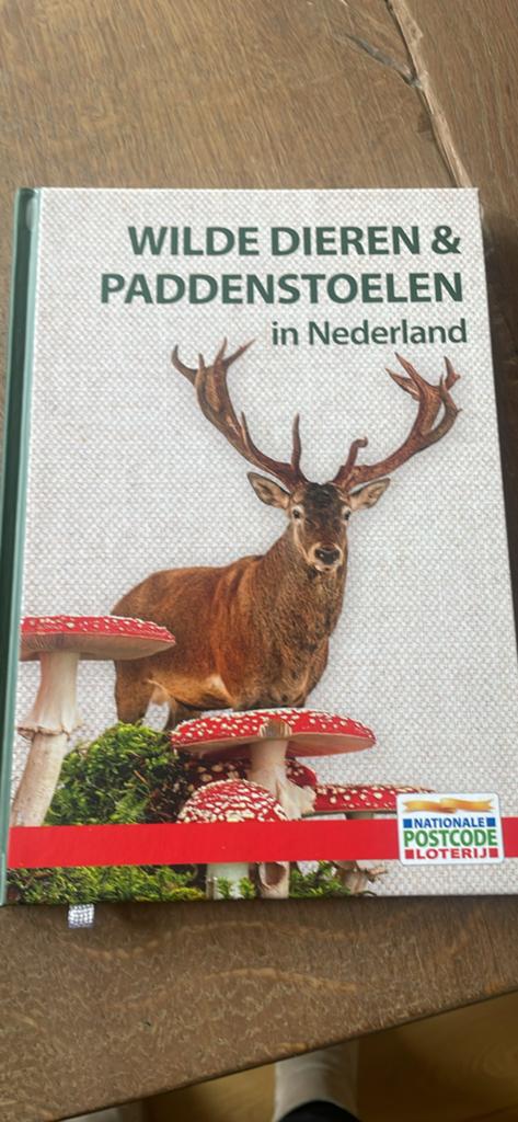 Postcodeloterij boek: Wilde Dieren & Paddenstoelen (nieuw), Ophalen of Verzenden, Nieuw