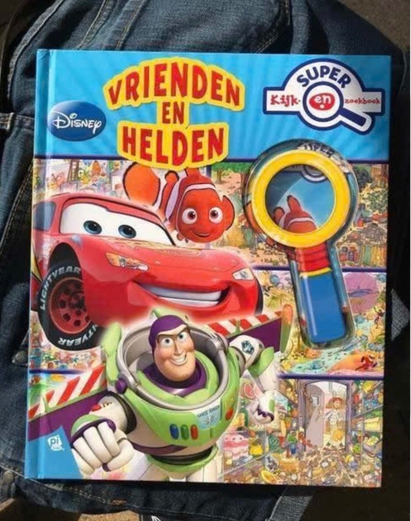 kijk en zoek boek disney titel: vrienden en helden, Ophalen, Nieuw, Sprookjes, Voorleesboek