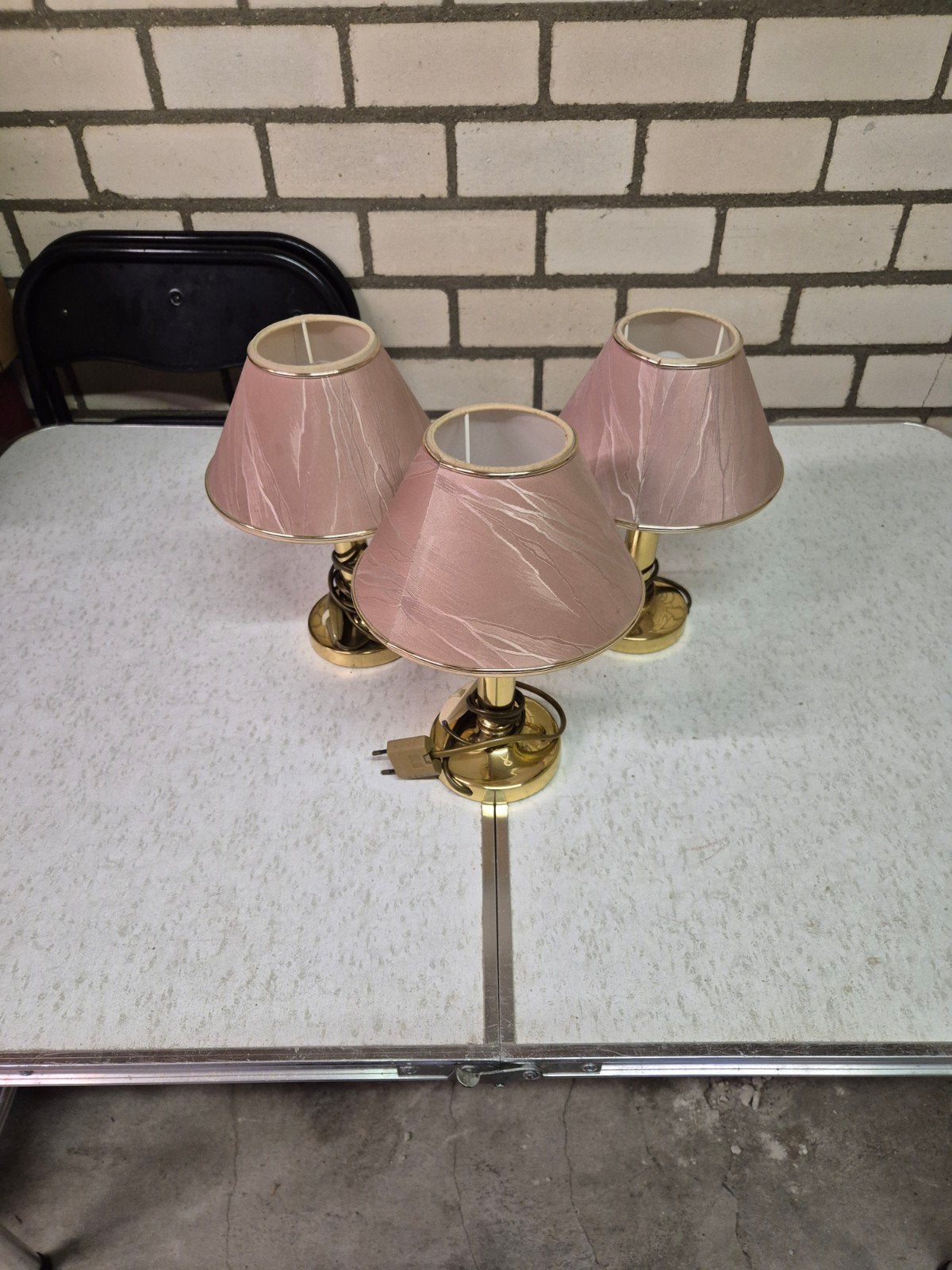 Drie mooie schemerlampen, Ophalen of Verzenden