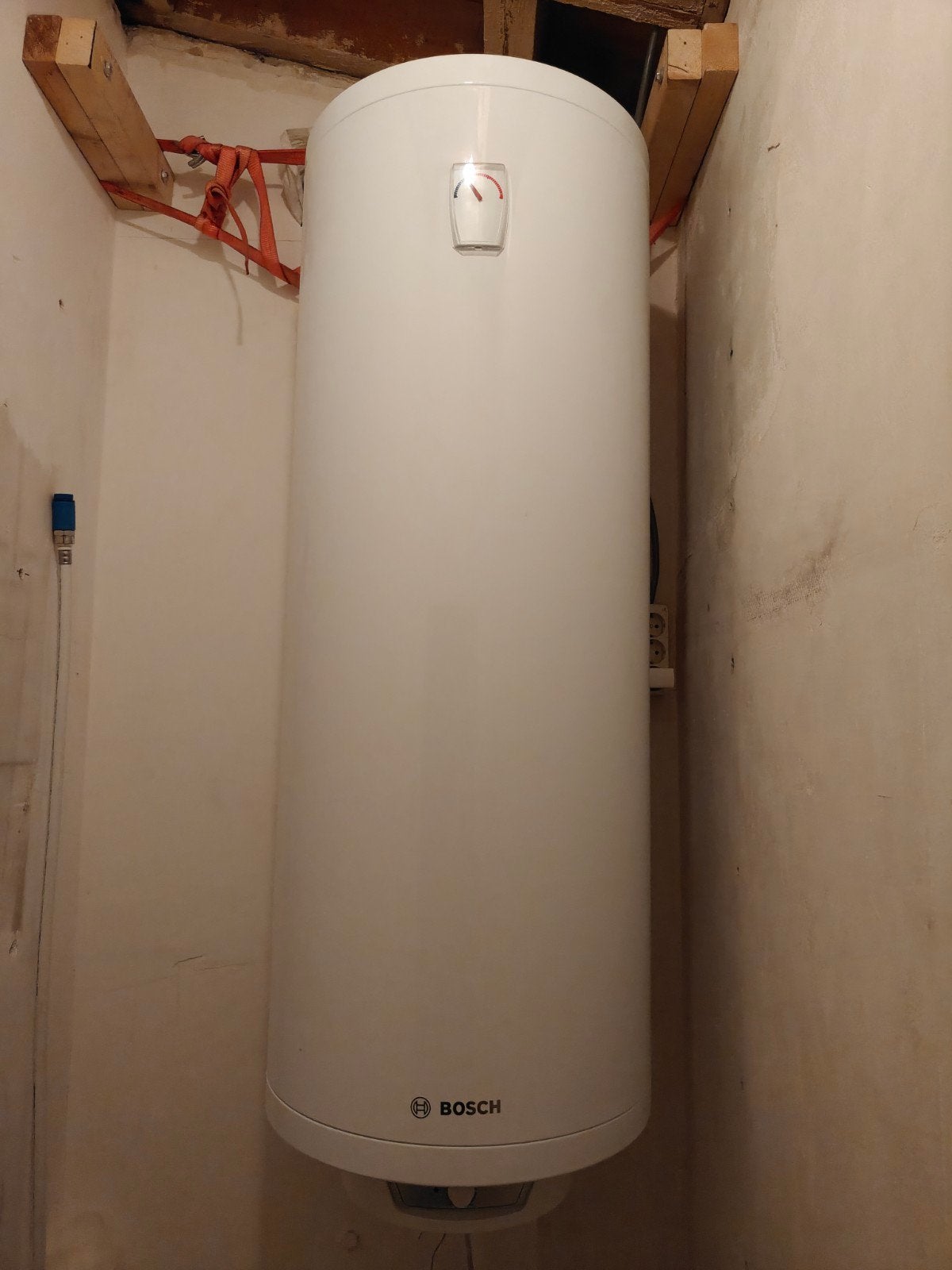 Bosch Tronic 6000T 150 liter boiler - Zo goed als nieuw, Doe-het-zelf en Verbouw, Geisers en Boilers, Ophalen, 100 liter of meer