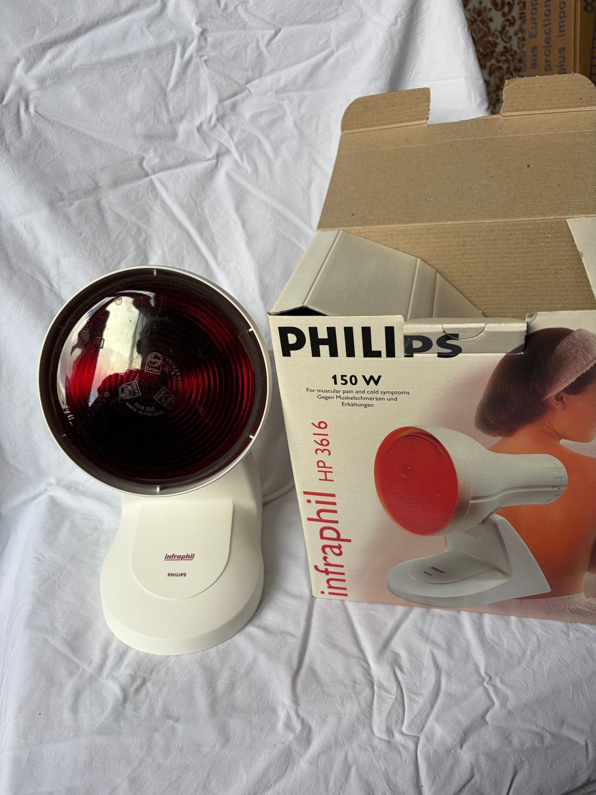 Philips Infraphil HP 3616 Infraroodlamp 150W, Ophalen of Verzenden, Gebruikt, Overige typen