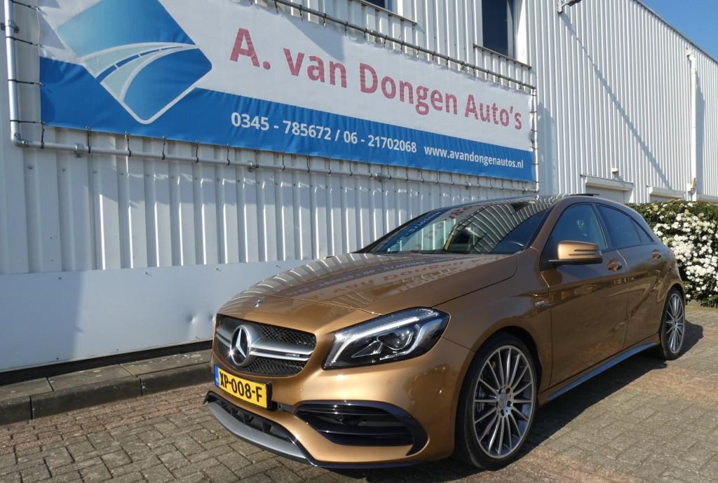 Mercedes-benz A-KLASSE AMG 45 4MATIC,Navi,Pano,Led,Camera,De, Automaat, Gebruikt, Euro 6, 4 cilinders