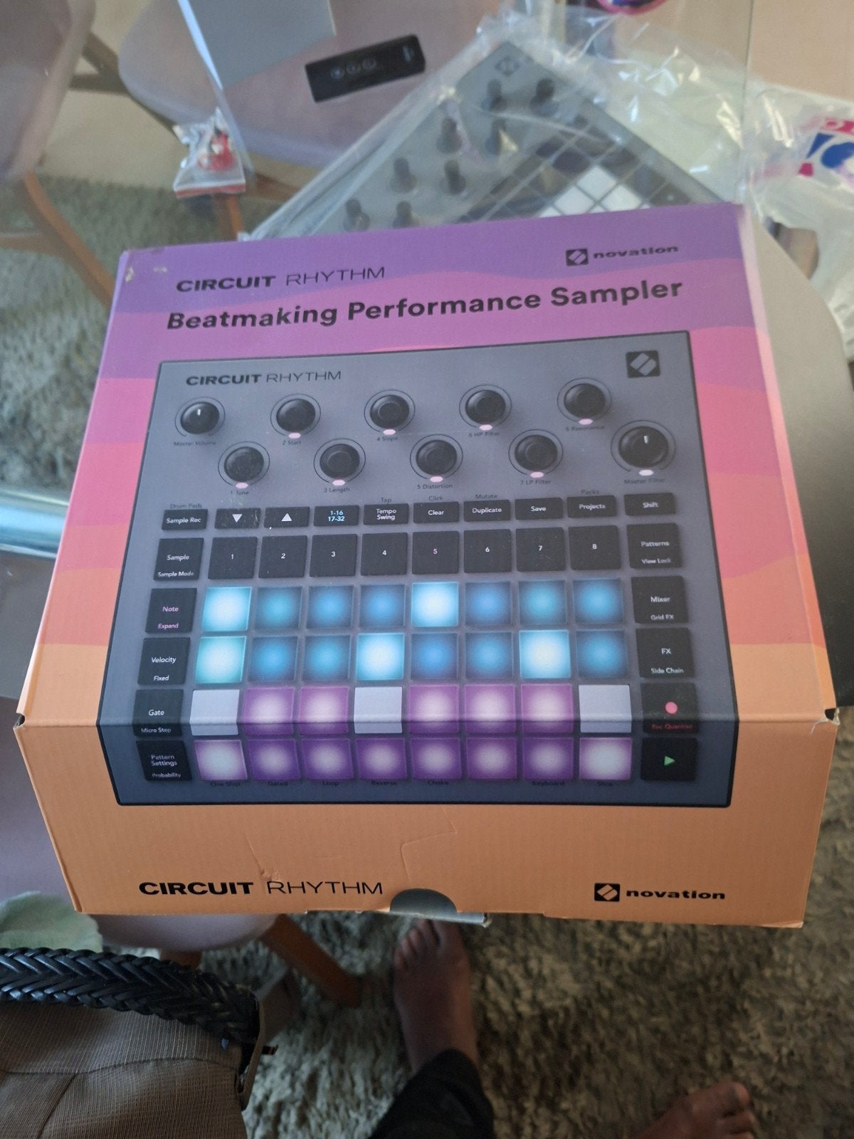 Novation Circuit Rhythm Beatmaking Performance Sampler, Muziek en Instrumenten, Ophalen of Verzenden, Zo goed als nieuw, Overige aantallen