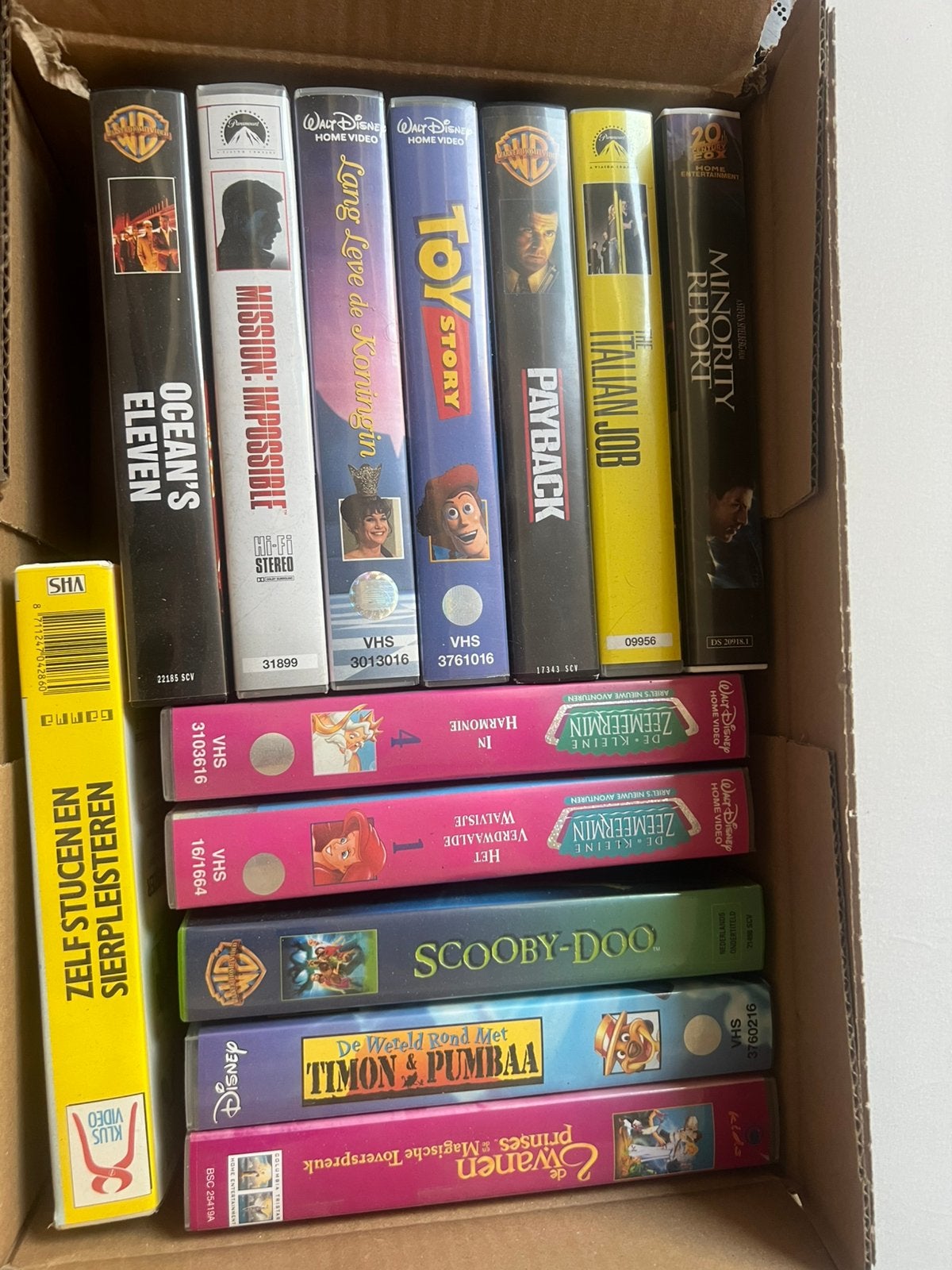 VHS video’s gratis ophalen, Cd's en Dvd's, VHS | Kinderen en Jeugd, Alle leeftijden, Ophalen, Zo goed als nieuw, Overige typen