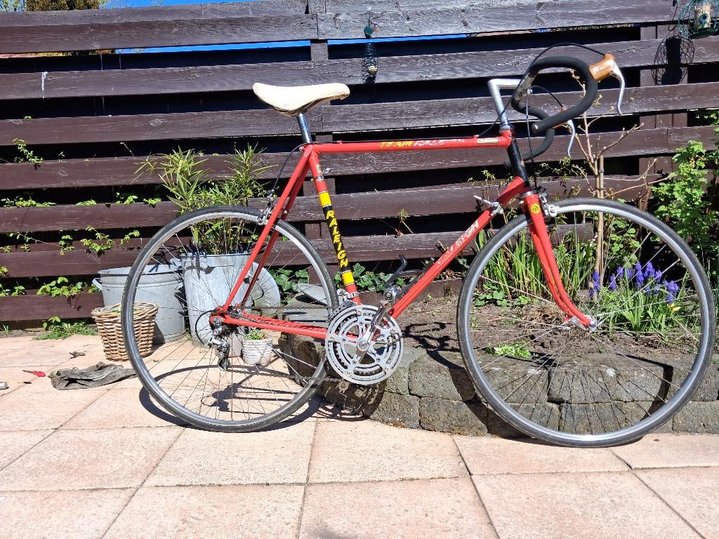 Originele Raleigh racefiets, 28 inch, Gebruikt, 57 tot 61 cm, Ophalen