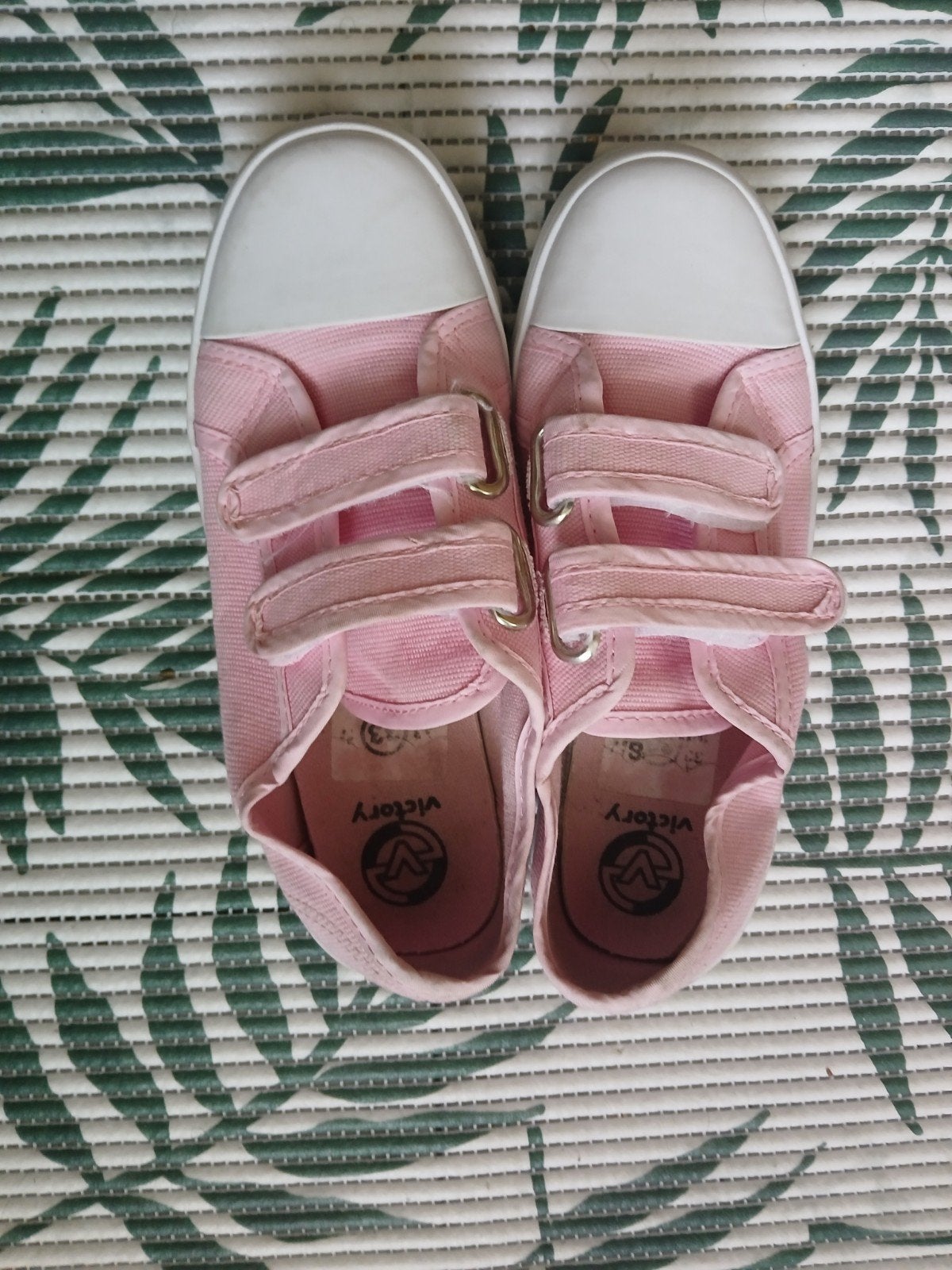Roze Victory klittenbandschoenen voor meisjes, Gebruikt, Meisje, Schoenen, Ophalen of Verzenden