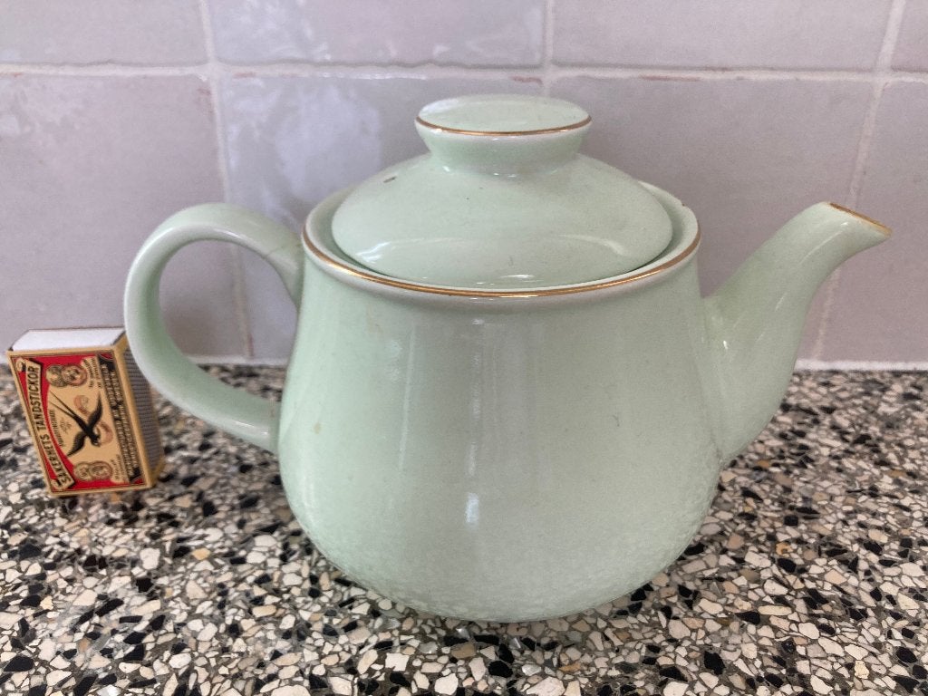 Pickwick theepot mintgroen pastel groen vintage jaren 50, Ophalen of Verzenden