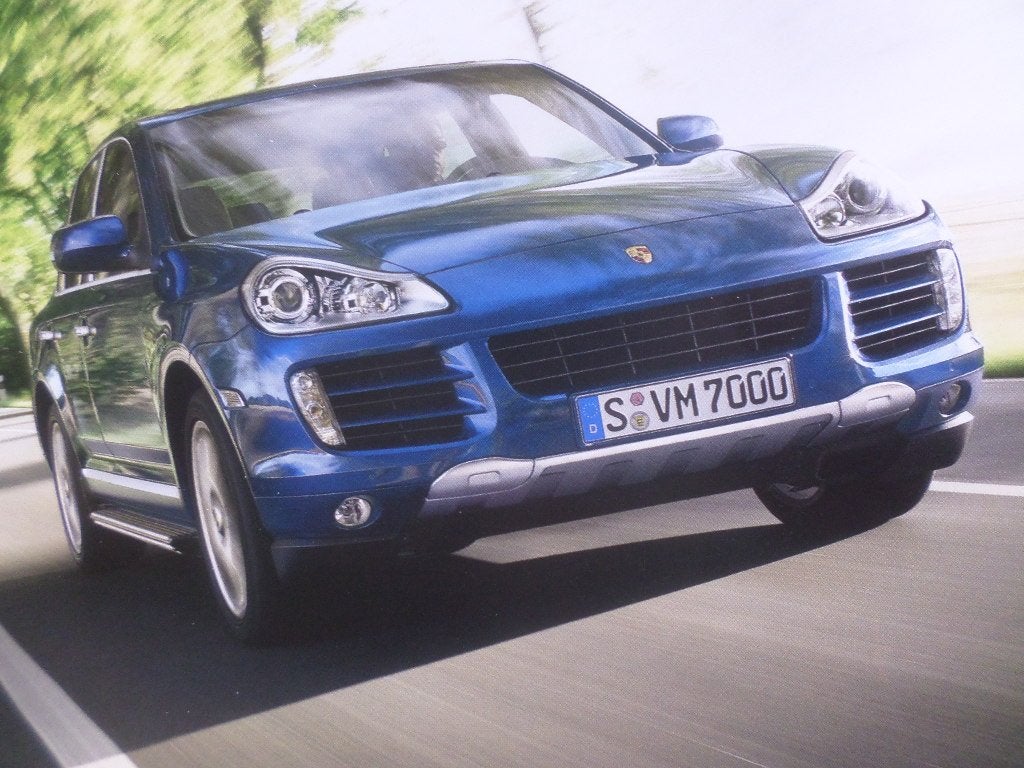 Porsche Cayenne Diesel Brochure, Ophalen of Verzenden, Zo goed als nieuw, Porsche