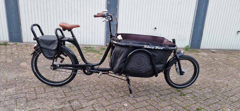 Bakfiets Johnny Loco  3 zitpl., Ophalen, Gebruikt, 3 kinderen, Johnny Loco