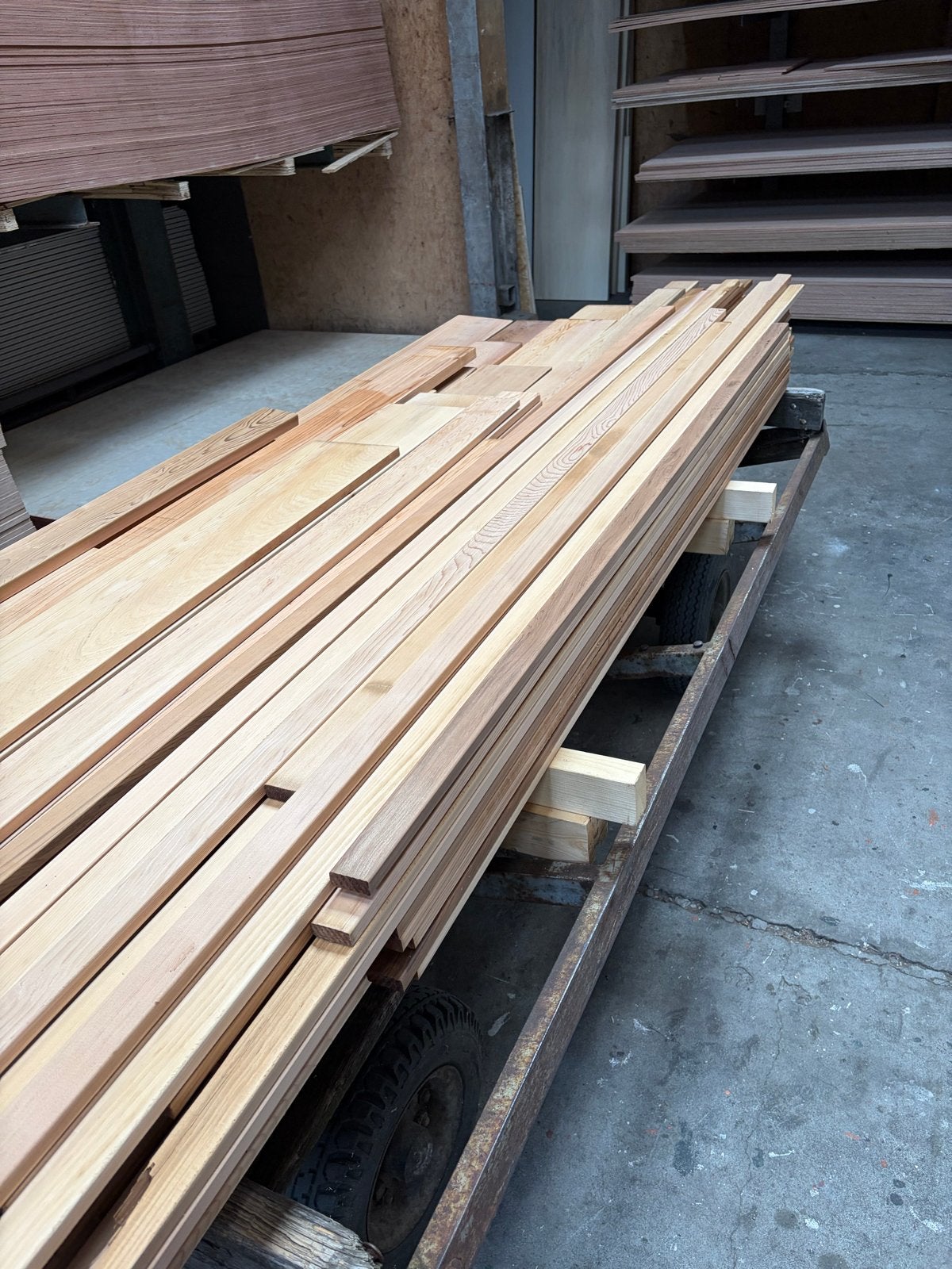 Geschaafd WRC Red Cedar Restpartij - 0,316 m3, Ophalen, 25 tot 50 mm, Nieuw, 200 tot 250 cm
