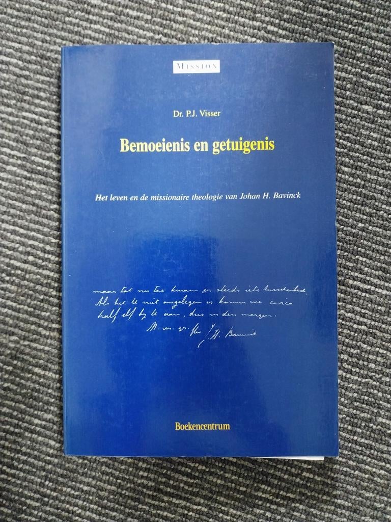 Bemoeienis en getuigenis - Dr. P.J. Visser, Ophalen of Verzenden, Gelezen, Dr. P.J. Visser, Christendom | Protestants