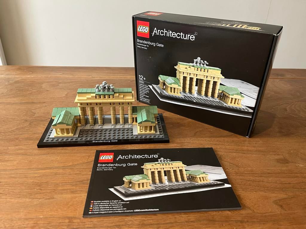 LEGO Architecture Brandenburg Gate 21011, Kinderen en Baby's, Speelgoed | Duplo en Lego, Gebruikt, Lego, Architecture, Ophalen of Verzenden