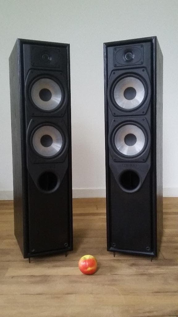 Mission 734 Main / Stereo Speakers, Audio, Tv en Foto, Luidsprekers, Gebruikt, Front, Rear of Stereo speakers, 120 watt of meer