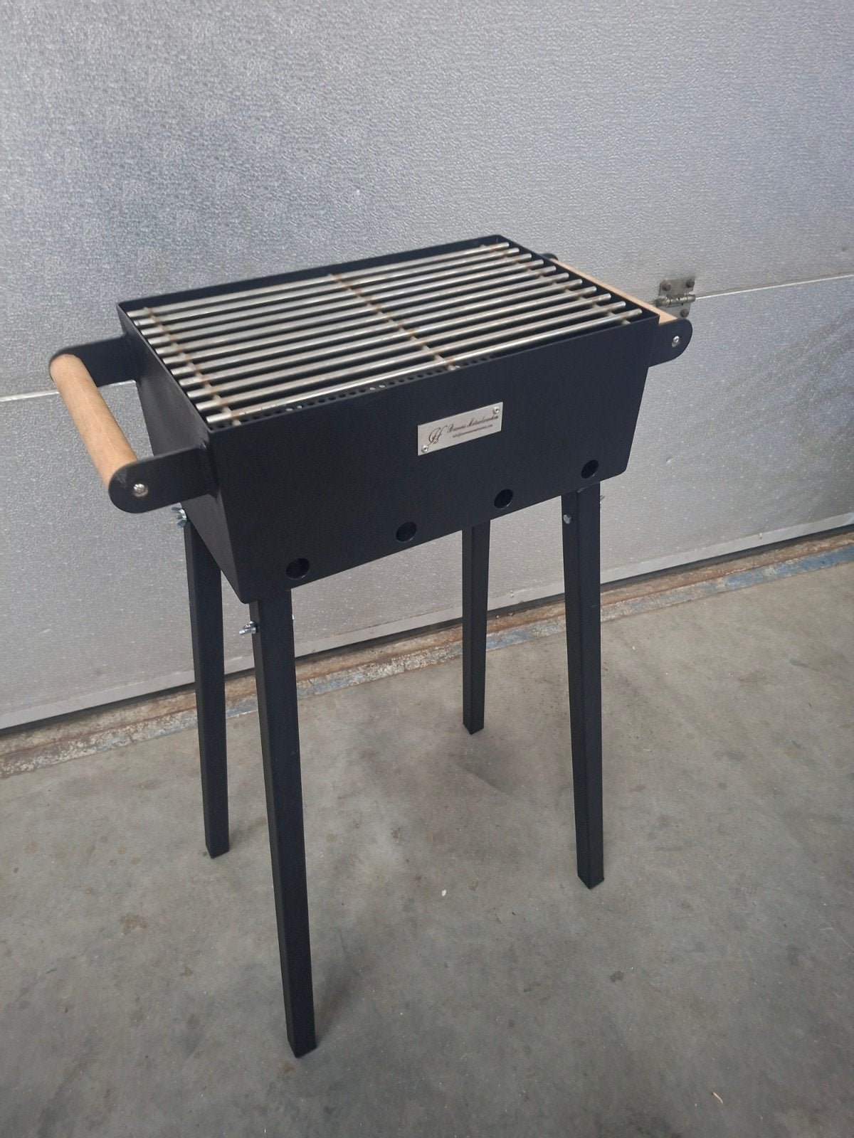 Houtskool bbq Sate barbecue mini, Ophalen, Beerens metaalwerken, Hub.beerens@gmail.com, Nieuw