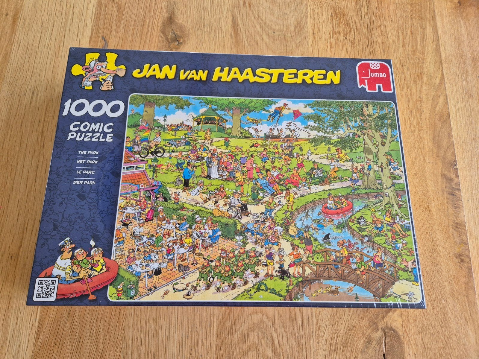 Jan van Haasteren puzzel - het park, Ophalen, 500 t/m 1500 stukjes, Nieuw, Legpuzzel