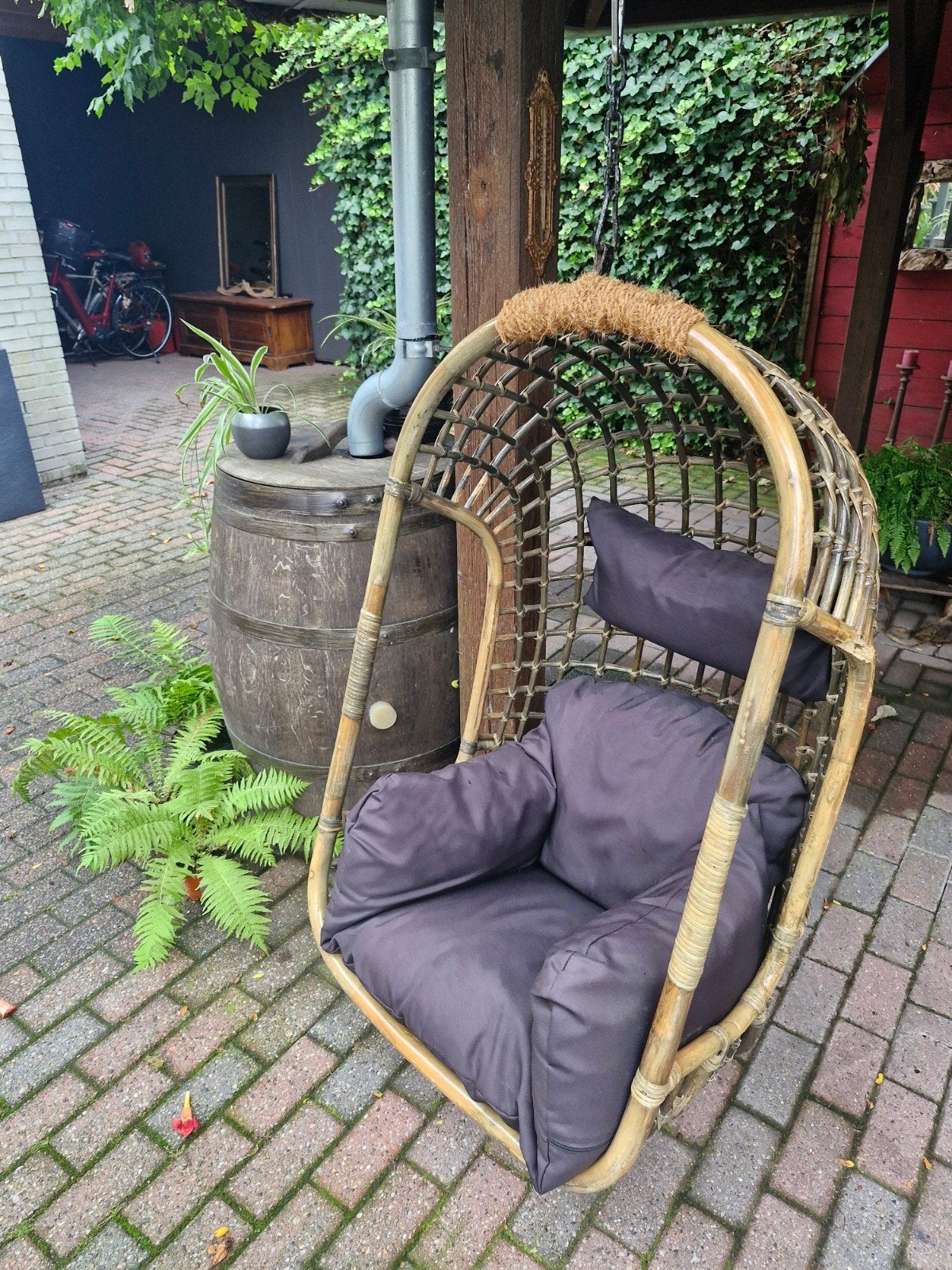 hangende relax stoel, Tuin en Terras, Ophalen of Verzenden, Zo goed als nieuw