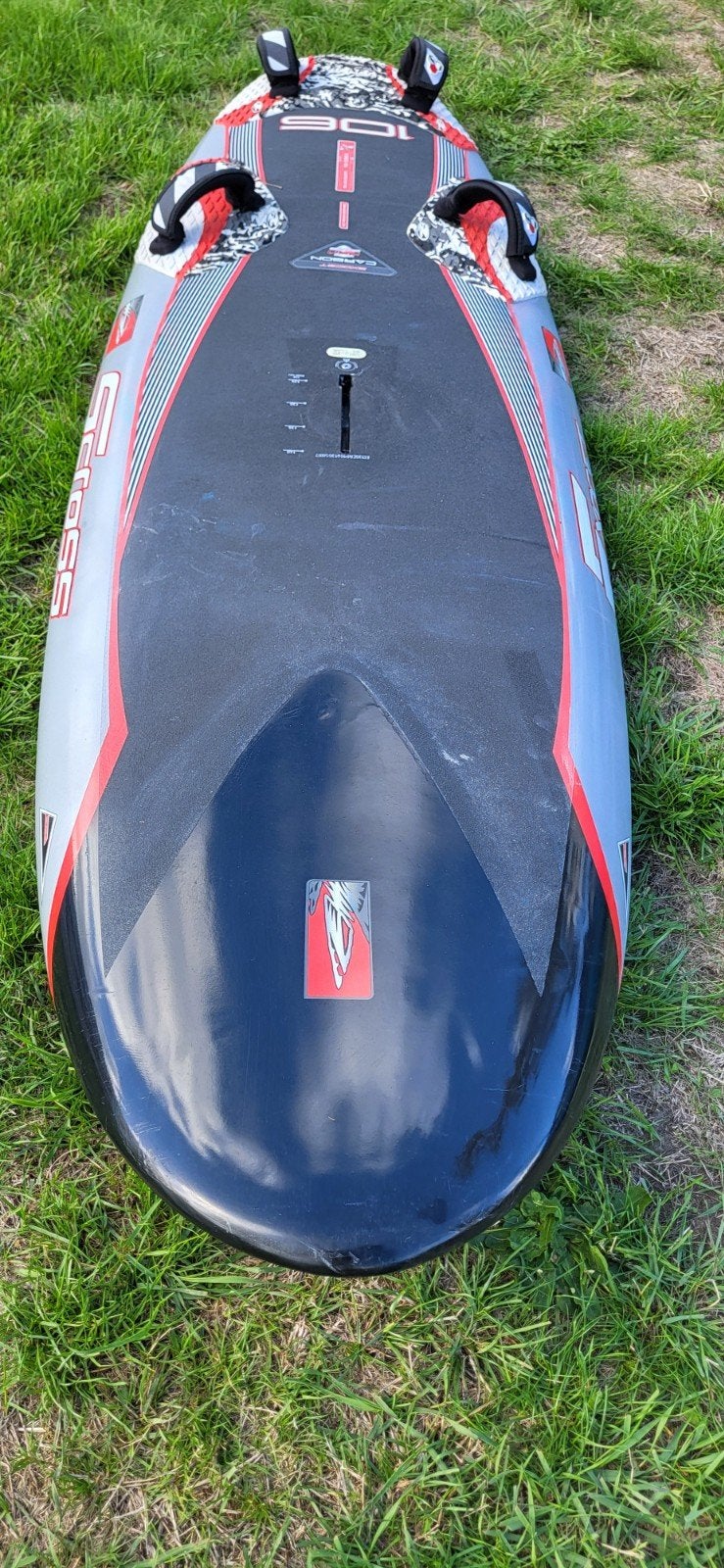 Te koop Exocet Scross carbon 106 liter en veel meer zie adve, Ophalen of Verzenden, Zo goed als nieuw, Giek