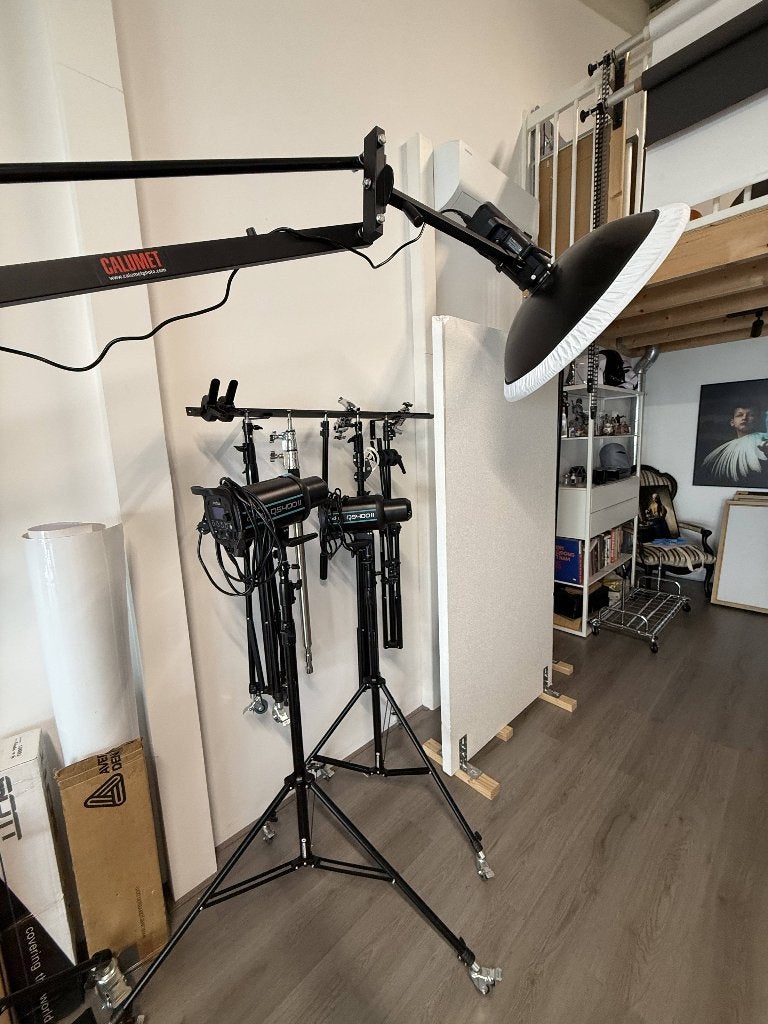 Complete Fotostudio | Godox, Calumet & Accessoires, Ophalen, Zo goed als nieuw, Opvouwbaar, Complete fotostudio
