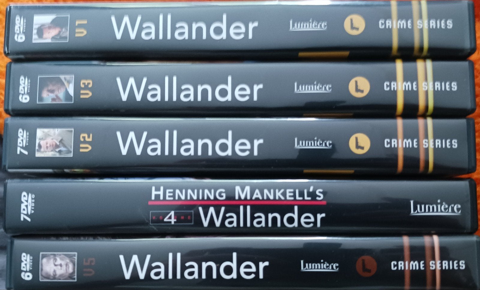 Wallander compleet 1 tm 5, Vanaf 16 jaar, Misdaad, Nederlands, Ophalen of Verzenden