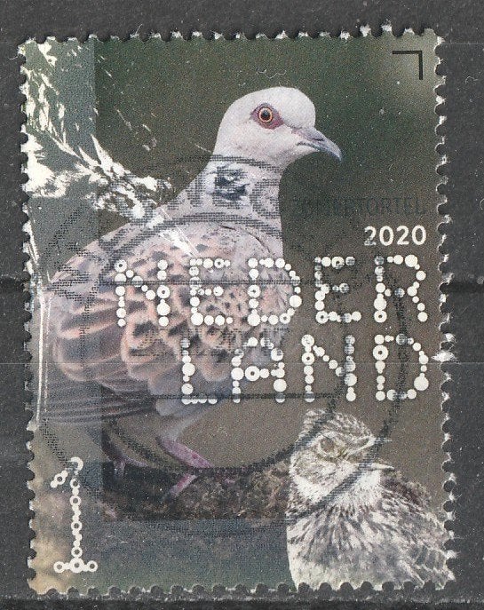 284 N beleef de natuur 2020 Zomertortel, Verzenden, Na 1940, Gestempeld
