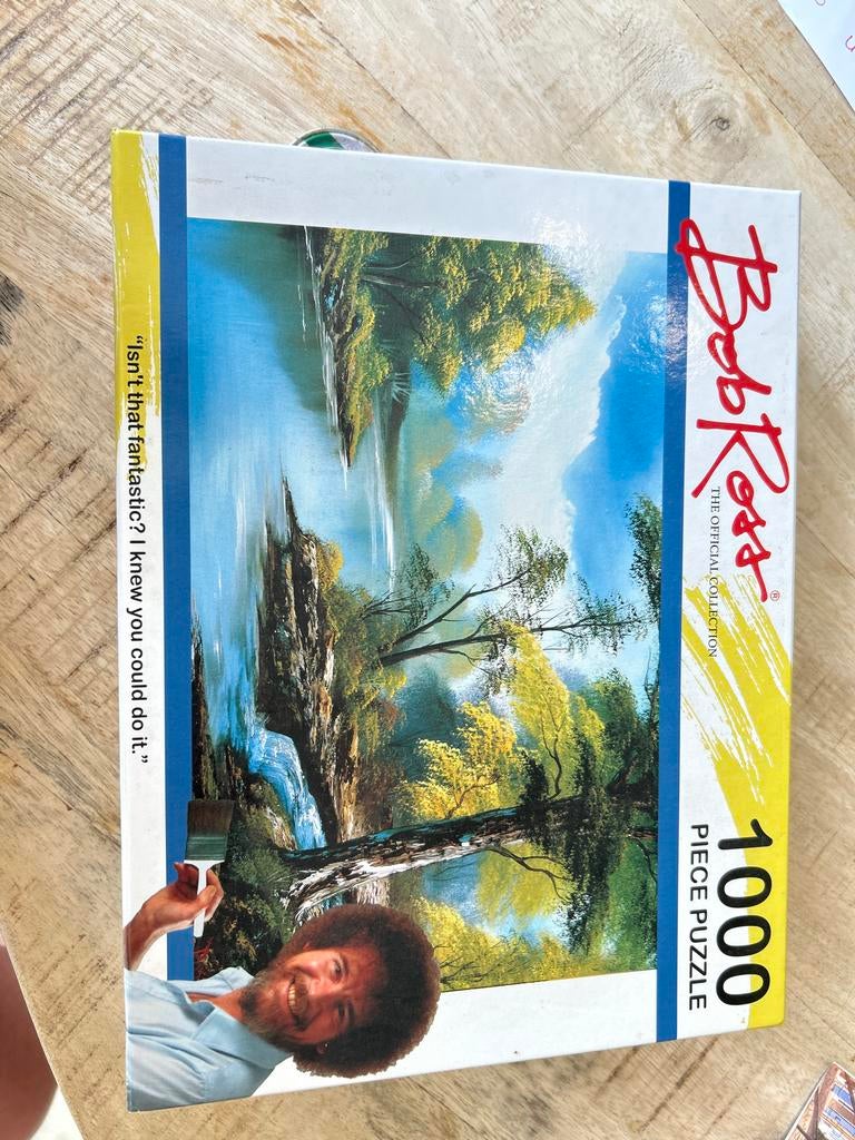 Bob Ross Legpuzzel - 1000 stukjes - Nieuw in doos, Ophalen of Verzenden, 500 t/m 1500 stukjes, Nieuw, Legpuzzel