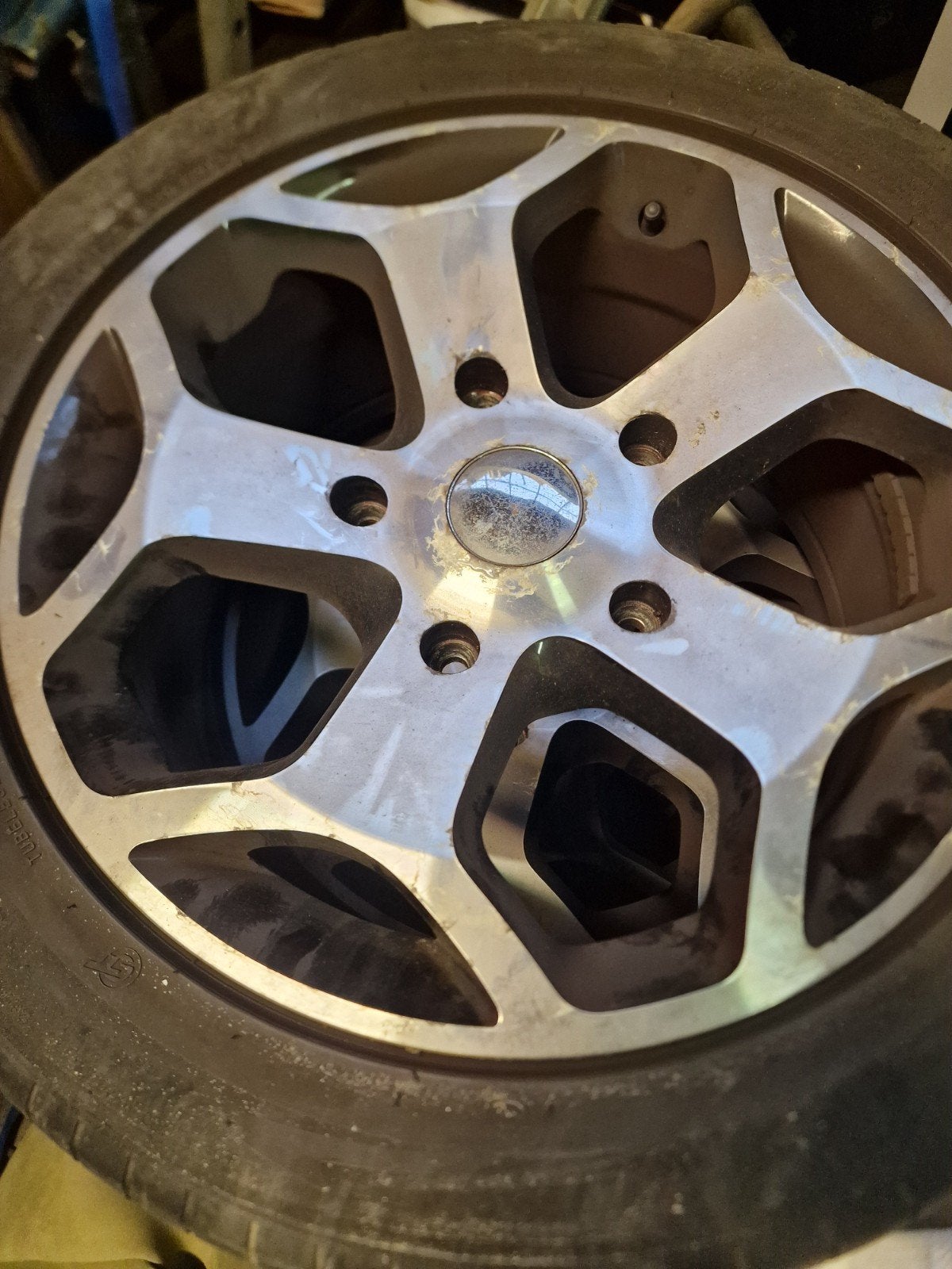 ford transit custom velgen met banden, Ophalen, 16 inch, Band(en), Zomerbanden
