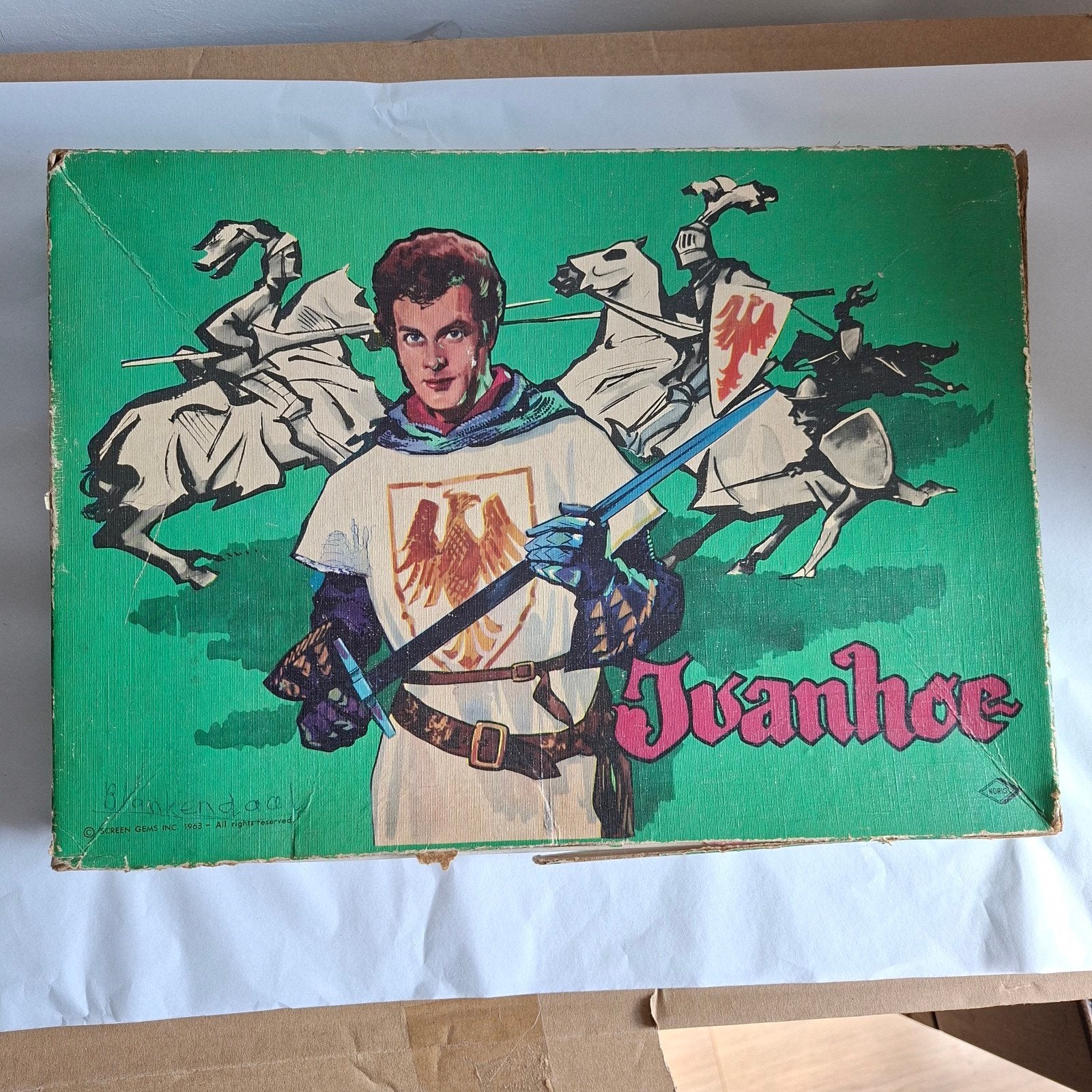 Ivanhoe bordspel jaren 60, Antiek en Kunst, Ophalen of Verzenden