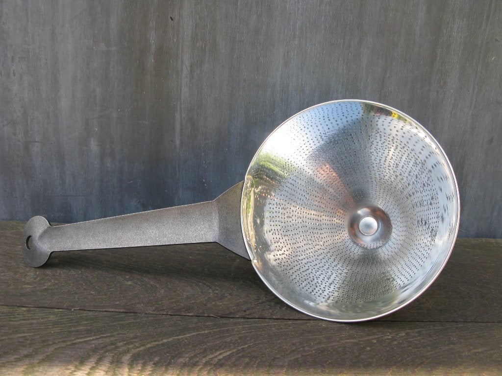 ALESSI OFFICINA PUNTZEEF DESIGN "ORIONE" RICHARD SAPPER, Zilver, Ophalen of Verzenden, Zo goed als nieuw, Metaal
