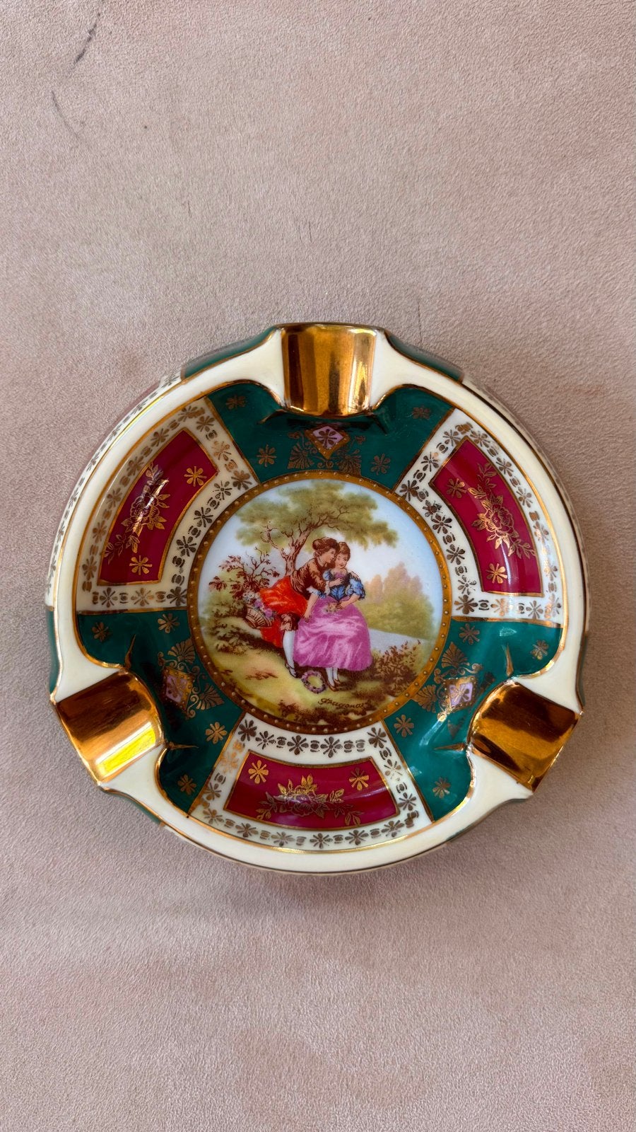 Antiek Porseleinen Rookset J.K. Decor Carlsbad/Bavaria, Antiek en Kunst, Ophalen