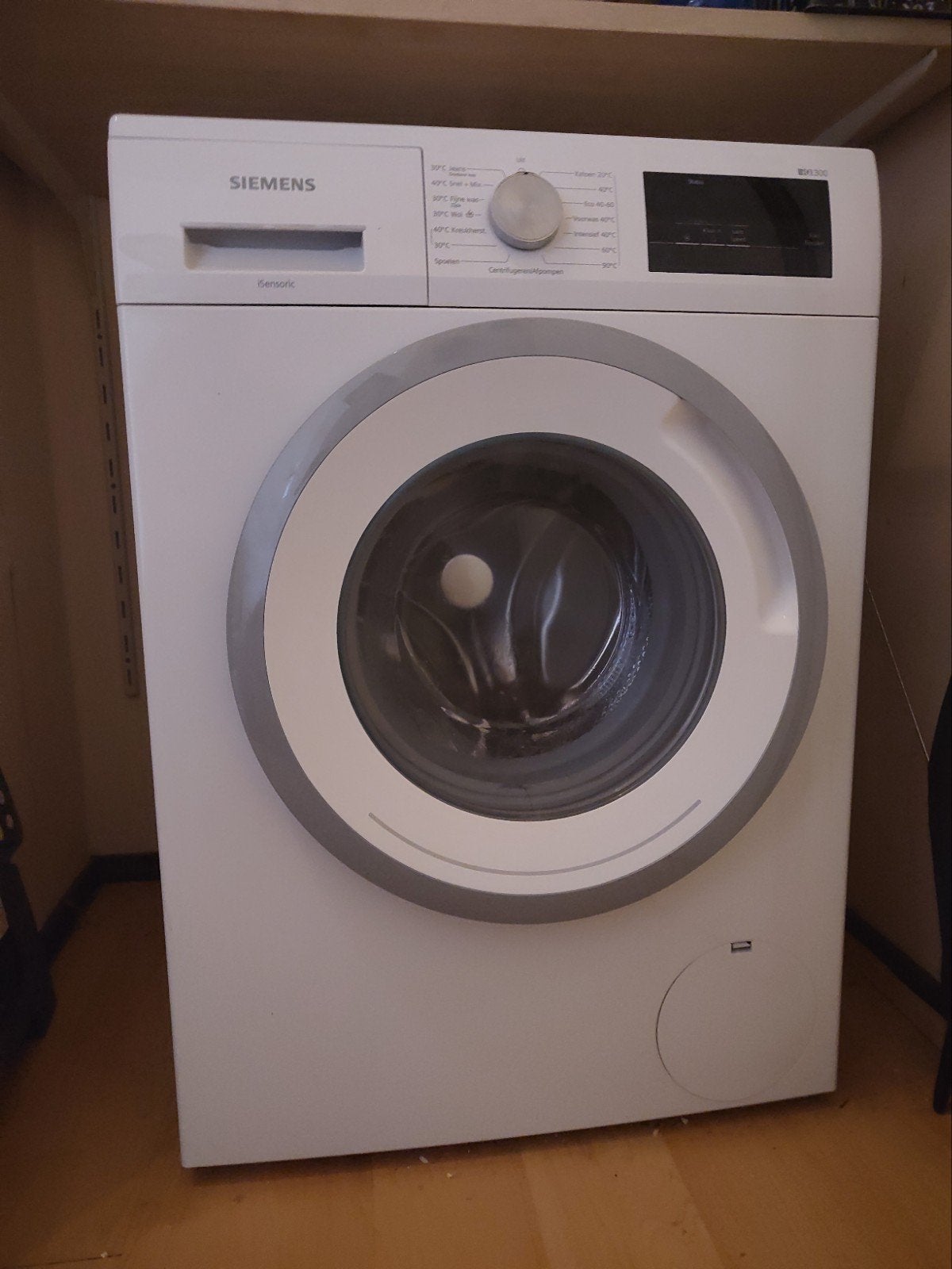 Siemens iSensoric Wasmachine WM14N075NL/46 - Perfect werkend, Ophalen, Gebruikt, Voorlader, Kort programma
